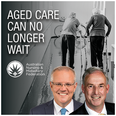 image of It's time to demand action from the Prime Minister and the Minister for Aged Care